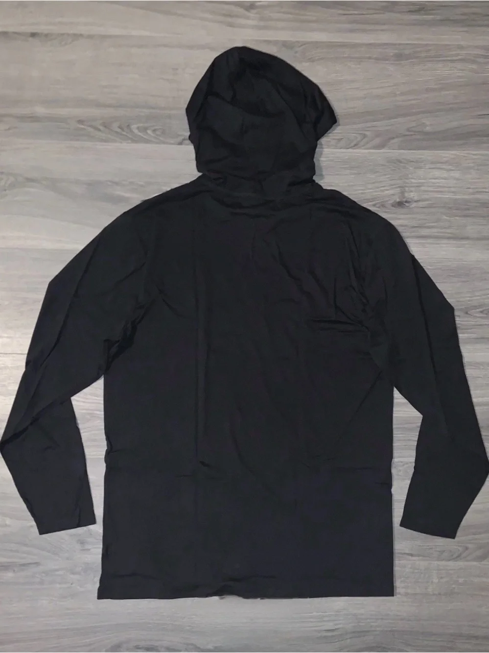 Polo by Ralph Lauren Black Lightweight Hooded Long Sleeve Shirt Jacket